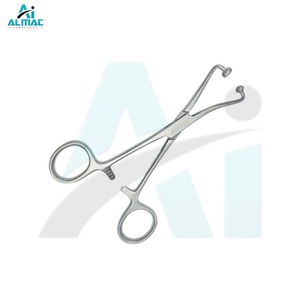 Pinzas de toalla de bola y enchufe de acero inoxidable duraderas ALMAC uso médico y quirúrgico precisión hecha a mano reutilizable y esterilizable - Product Image 2