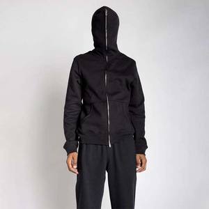 Wholesale Men's 100% Cotton Winter Heavy Weight <b>Full</b> <b>Zip</b> Hoodie Custom Logo Digital Printing Oversize Blank <b>Hoodies</b> - Product Image 4