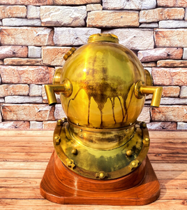 Casque de plongée sous-marine antique de qualité supérieure, élégant et magnifique - Product Image 2