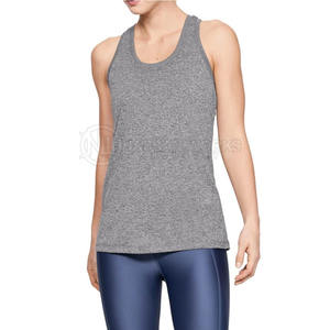 Camiseta sin mangas para mujer, hecha en Pakistán, personalizada, 100% algodón, nueva llegada, logotipo frontal, transpirable, ecológica - Product Image 4