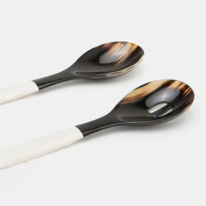 Cubiertos de Madera, Juego de Cubiertos de Madera, Juego de Vajilla de Madera, Tenedor y Cuchara para Niños, Tenedor para Cena, Cuchara para Postre, Cuchara para Sopa - Product Image 1