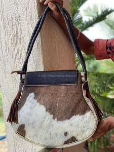 กระเป๋าโท้ทหนังขนแท้มีสไตล์ใหม่กระเป๋าถือผู้หญิงหรูหราแฟชั่นคุณภาพสูงกลางกระเป๋าช้อปปิ้ง - Product Image 4