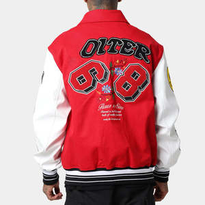 Chaquetas Varsity de Lana de Alta Calidad para Hombre, Estilo Letterman con Logotipo Personalizado, Moda Deportiva, Nueva Colección, Estilo Urbano, para Invierno - Product Image 2