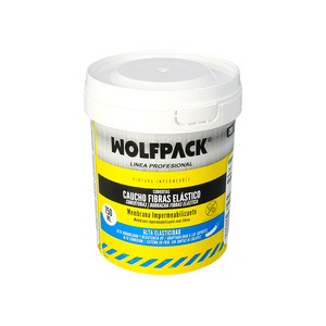 Pintura Impermeabilizante con Fibras para Exteriores/Interiores 750 ml. Color Blanco - Product Image 1