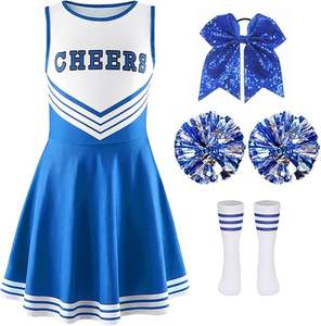 Nouveautés 2024 - Tenues de cheerleading tendance Hedus Sports - Shorts avec strass - Impression par transfert thermique - 100% polyester - OEM - Product Image 3