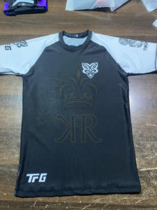 Mens Fitness Rashguard Ropa de Entrenamiento Personalizada Rash Gaurds Personalizado Sublimado Impreso Rash Guard Compresión Mma Rash Guard - Product Image 3