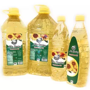 Olio da cucina 3L spremuto a freddo di alta qualità olio da cucina ucraina fornitore olio da cucina di girasole biologico economico per il cibo