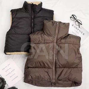 Chaleco Puffer personalizado de alta calidad al por mayor chaleco Puffer impermeable ligero al aire libre en MOQ bajo - Product Image 5