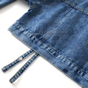 Open Stitches Women Use Jeans Jacket With Wholesale Price In Low Price Latest Style Women Jeans Jacket - Product Image 6
