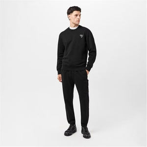 Sweat ras du cou simple décontracté vêtements de base mode pull sweat hommes à la mode Streetwear couleur unie Style de rue - Product Image 1