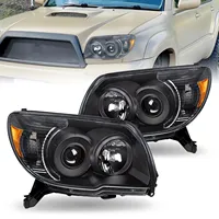 Oferta de Fábrica: Faro Delantero Negro para Toyota 4Runner 2006-2009 Tipo USA