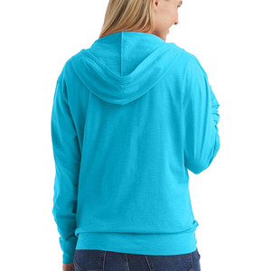 Ladies Sexy Hoodie Women's Hoodies & <b>Sweatshirts</b> Long <b>Sleeve</b> Custom Logo Print 100% Cotton Hoodie For Women - Product Image 2