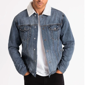 Dernières vestes en jean pour hommes à la mode, de haute qualité, très vendues, vêtements d'hiver, veste en jean pour la vente en ligne - Product Image 1