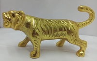 Prix usine vente chaude métal Sculpture grue flamant rose Figurine LION éléphant tortue tortue pour la maison ou le bureau décor de Table
