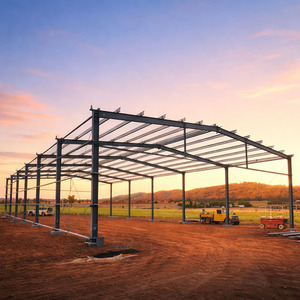 مباني صناعية مسبقة الصنع منخفضة التكلفة بهيكل فولاذي وألواح أساسية للمستودعات - Product Image 5