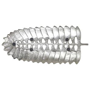 Bandeja de servicio de acero inoxidable resistente con forma elegante y acabado perfecto para servir comida y bebida elegante en interiores o exteriores - Product Image 1