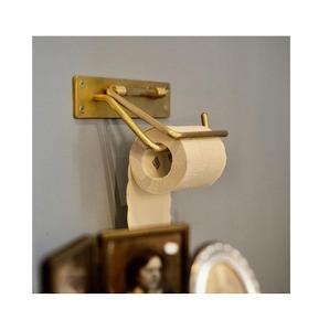 Élégant porte-mouchoirs en laiton antique en métal doré poli fini à obtenir chez Rana Overseas Inc - Product Image 1