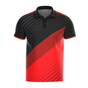 Servicio OEM logotipo personalizado impreso de secado rápido de los hombres de golf para el polo transpirable algodón sublimación deportes - Product Image 1