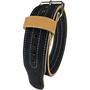 Gym Training Heavy Duty Lever <b>Powerlifting</b> Weightlifting <b>Belt</b> Genuine Leather Waist Protective Adjustable Weight Lifting <b>Belt</b> - Product Image 3