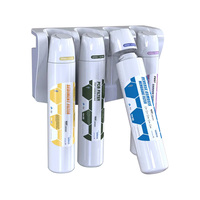 Système de filtration ou de purification d'eau par osmose inverse WACO sous l'évier, système de purification d'eau domestique en ligne à changement rapide HQ7