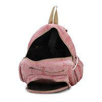 Vente chaude GC-AP-276 à la mode chanvre Dari sac à dos pour ordinateur portable fabricant indien prix de gros lettre motif