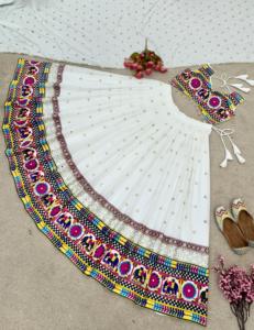 ผ้าชีฟองสำหรับงานแต่งงานทำจากผ้าไหมเทียมคุณภาพดีดีไซน์ล่าสุด - Product Image 5