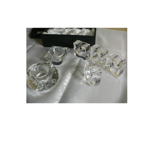 ขายส่งแหวนผ้าเช็ดปากอะคริลิคแหวนผ้าเช็ดปากงานแต่งงานที่ทําด้วยมือและขนาดที่กําหนดเองสินค้าขายร้อน - Product Image 4