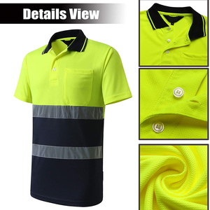 Camisetas Polo de Alta Visibilidad Personalizadas al por Mayor, Nuevo Diseño, Alta Calidad, Tallas Grandes, Largas, Transpirables y de Secado Rápido - Product Image 5