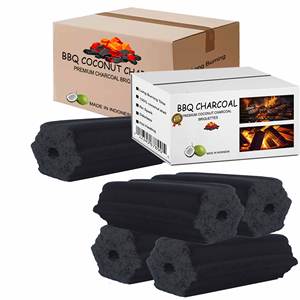 Barbecue à charbon de bois à combustion longue Briquette de charbon de bois noir coquille de noix de coco naturelle faite acheteur en Europe produit d'exportation indonésien 5Kg - Product Image 5