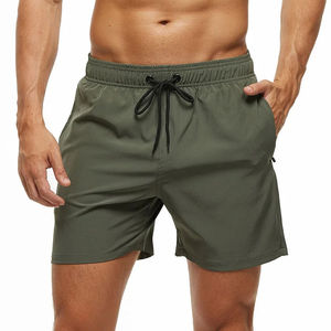 Shorts de basketball décontractés pour hommes, personnalisés OEM, haute qualité, été-automne, séchage rapide, 100% coton, style urbain - Product Image 2
