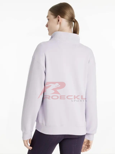 Jersey de equitación para mujer, venta al por mayor, versátil, que absorbe la humedad, tejido elástico ligero, estilo elegante, práctica de equitación ecuestre - Product Image 6