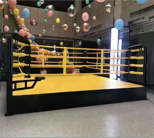 Tapis de ring de boxe professionnel personnalisé couverture/tapis en toile robuste pour la lutte, la boxe et le combat - Product Image 5