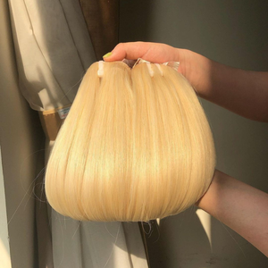 Vente en gros de paquets de cheveux vierges en vison brut, vente en gros de paquets de cheveux vierges avec clips, cuticules de cheveux vierges crus et alignés - Product Image 2