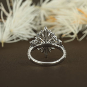 Anillos finos de diamante cultivado en laboratorio, anillo de bodas de compromiso de diamante para hombre chapado en oro para mujer, joyería en plata 925, oro de 10K 14K 18K - Product Image 2