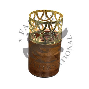 Creativity Middle East Saudi Arabian <b>Backflow</b> Gold-Plated Aromatherapy Portable <b>Incense</b> Burner for Arabic Decoration Home - Product Image 1