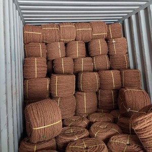 Cordes en fibre de coco naturelle de haute qualité, tissées à la main, torsadées, fabriquées au Vietnam - Product Image 4