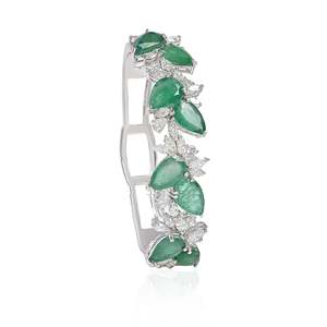 สร้อยข้อมือเพชร Emerald Lush Soiree - Product Image 2