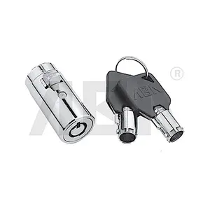 High Security Door Lock Cylinders With Round Atm Vending Machine Lock And Key