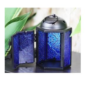 Lanterne en métal élégante pour bougies, décoration de fête de mariage, nouvelle arrivée, porte-bougie décoratif pour la maison - Product Image 2