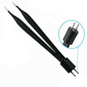 La mejor calidad reutilizable Clase II Quirúrgico Venta al por mayor Fórceps de coagulación bipolar eléctrico Acero inoxidable Certificado por CE Quirúrgico - Product Image 4