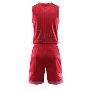 Uniforme de basket-ball de qualité supérieure, uniforme de basket-ball personnalisé par sublimation, conception de logo, uniforme d'équipe de basket-ball - Product Image 3