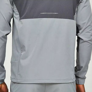 Top haute qualité 2025 nouveau élégant hommes chaud coupe-vent veste avec fermeture éclair mince hiver coupe-vent ensemble - Product Image 6