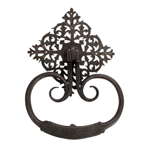 Tirador de Puerta Metálico en Forma de Estrella, Accesorios de Ferretería, Acabado en Latón Antiguo para Puertas de Casas, Hoteles y Villas - Product Image 3