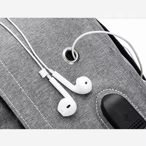 Offre Spéciale pas cher loisirs sac à dos antfleece oxford sac extérieur fashional étudiant sac à dos avec port usd et trou pour écouteurs - Product Image 3