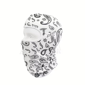 Pasamontañas de poliéster a rayas para motocicleta, logotipo personalizado, máscara de esquí, Cara de invierno, exterior, común, Unisex, alta calidad - Product Image 5