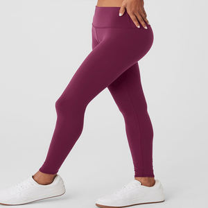 Leggings de fitness pour femmes, taille haute, coupe ajustée, nouveau design, tissu polaire, décontracté, respirant, yoga, vente en gros, leggings pour femmes - Product Image 3