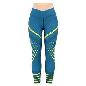 กางเกงเลกกิ้งออกกำลังกายเอวสูงสำหรับเด็กผู้หญิง ไซส์ XS กางเกงกีฬาเอวยางยืด รับผลิตแบบ OEM กางเกงโยคะลายเรียบสำหรับออกกำลังกายในยิม - Product Image 1