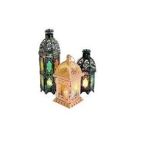 Antique Marocain Designer Or Fini Bougie Lanterne Bougie De Table Lanterne Décoration De La Maison & Décoration De Fête De Mariage - Product Image 5