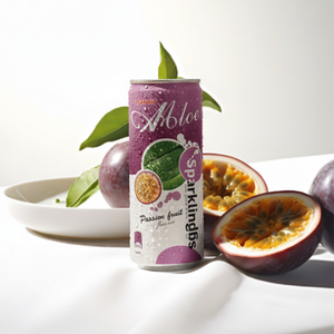Bebida de Jugo de Maracuyá Espumoso Saludable OEM/ODM, Lata Esterilizada de 330ml, Venta al por Mayor, Alta Calidad, 30% Jugo, Bebida Carbonatada - Product Image 1