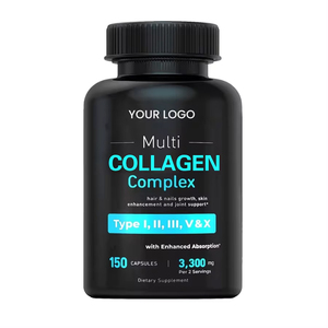 OEM Özel Etiketli Premium Kalite Sağlık İçerikli Kolajen Kapsülleri Biotin ve C Vitamini ile Desteklenmiş - Product Image 1
